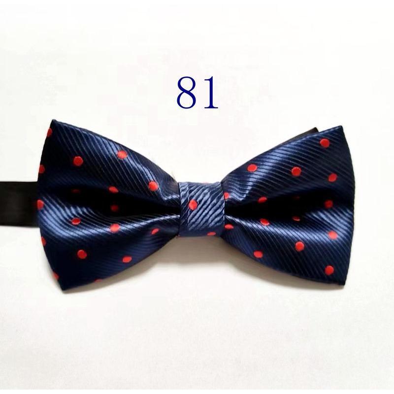 Papillon da Matrimonio da Uomo Abito a Pois Sposo Matrimonio Papillon Vestito Angolo Piatto Papillon Fibbia in Ferro Moda Business