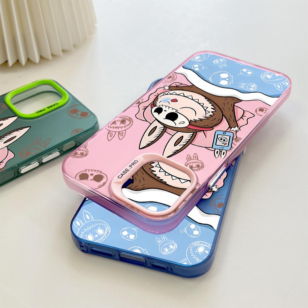 Painted Pattern Colorful Sliver Double Sided Hard Shell Shockproof Anti-fall Phone Casing for Samsung