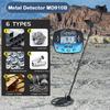 MD910B Metal Detector Underground Professional Depth gool Search Finder Gold Detector Treasure Detecting Pinpointer Waterproof