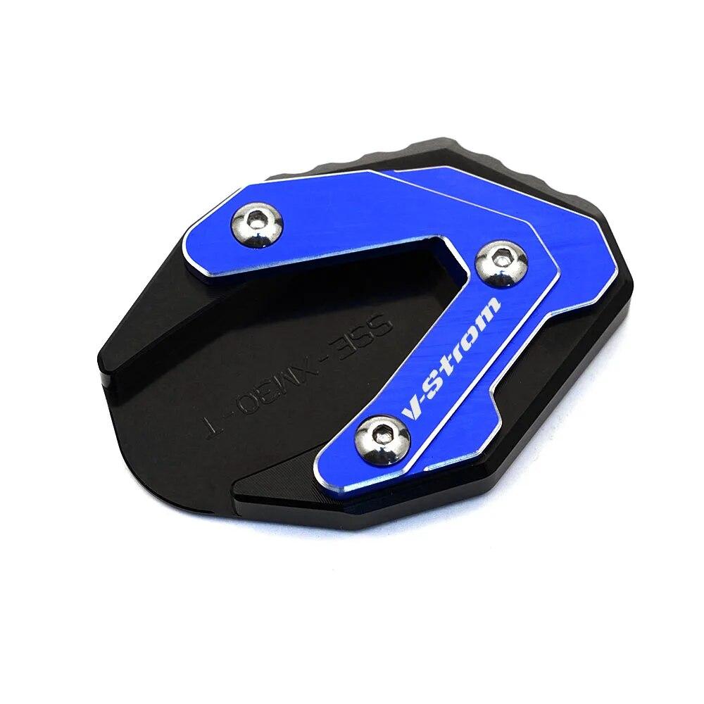 Motorcycle Kickstand Side Stand Extension Pad Support Plate For Suzuki V-Strom DL250 GSX250R VSTROM DL 250 GW250 2017-2022
