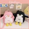 Penguin Kids School Backpack With Nylon Material And Animal Pattern For Toddler And Preschool Use