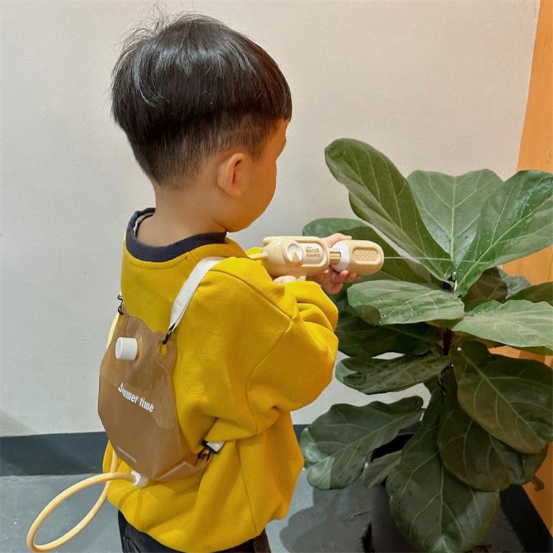 New Backpack Water Gun Kids Toy Water Blaster Laarge Capacity Soakers Summer Outdoor Beach Shooting Party Games Children Gift