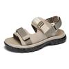 Premium Men's Classic Fashion Sandals Outdoor Non-Slip Men's Hiking Sandals Comfortable Wear-Resistant Rubber Roman Shoes