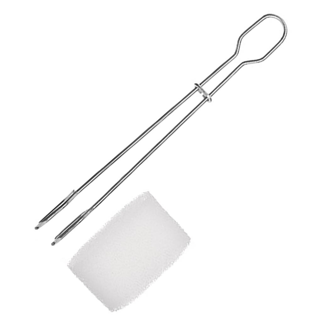 Stainless Steel Cup Brush Bottle Brush Scrubber with Handle with Hanging for Cleaning Wine Glasses, Tumblers and