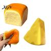 Durable Stress Toy Slow Rebound Hawaiian Bread Squeeze Soft Slow-Rising Decompression Relief Fidget Realistic Gadget for Kids Adults Tactile