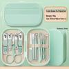 14-Piece Portable Nail Care Kit for Men & Women - Includes Clippers, Ear Pick, and Manicure Tools.