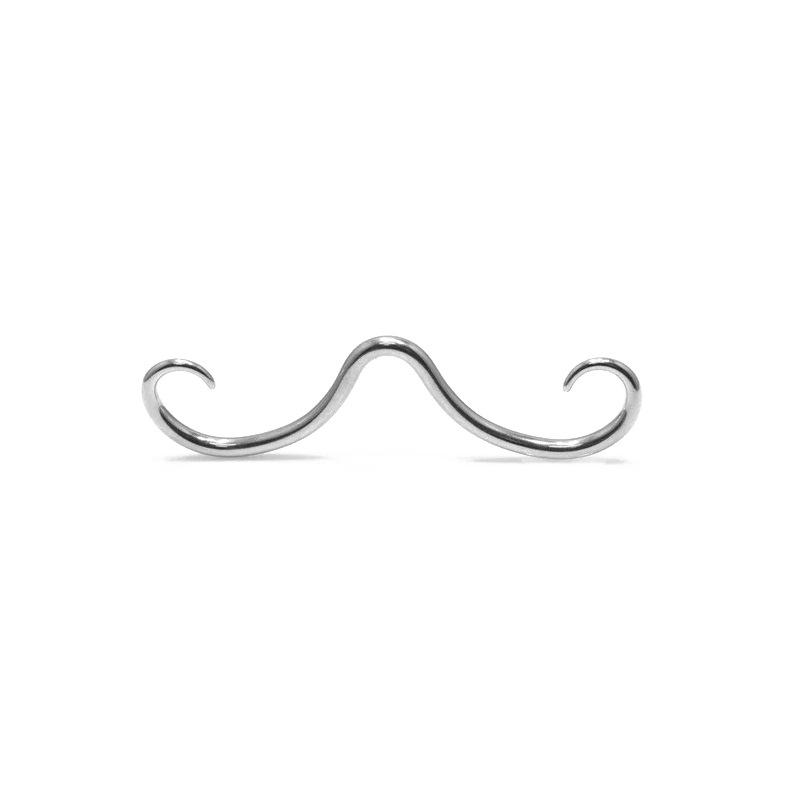 316L Stainless Steel Moustache Septum Nose Jewelry