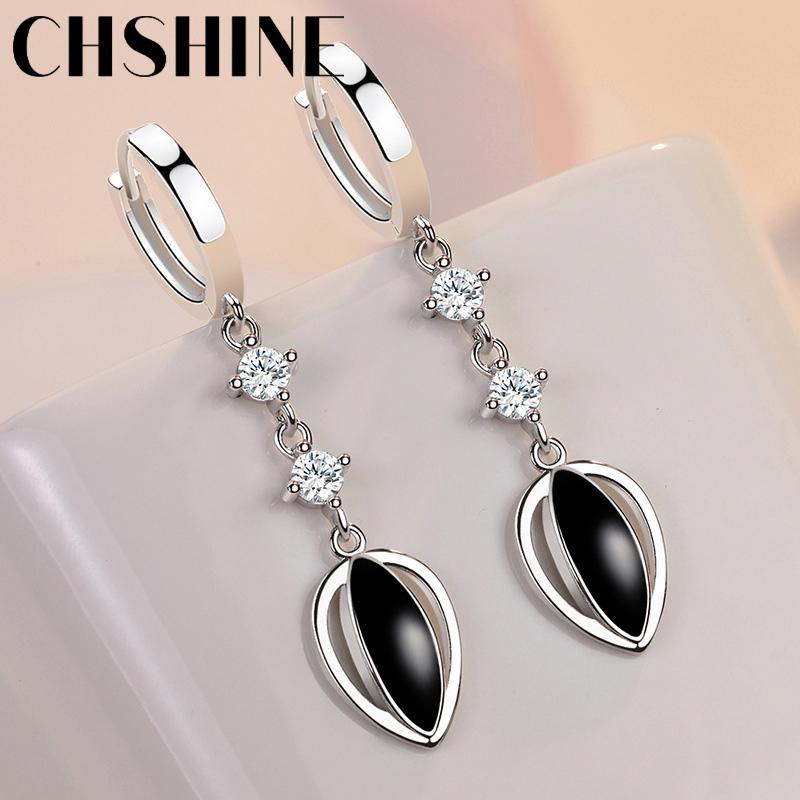 CHSHINE 925 Sterling Silber Weizenkorn Ohrringe für Damen Hochzeitsgeschenk Modeschmuck