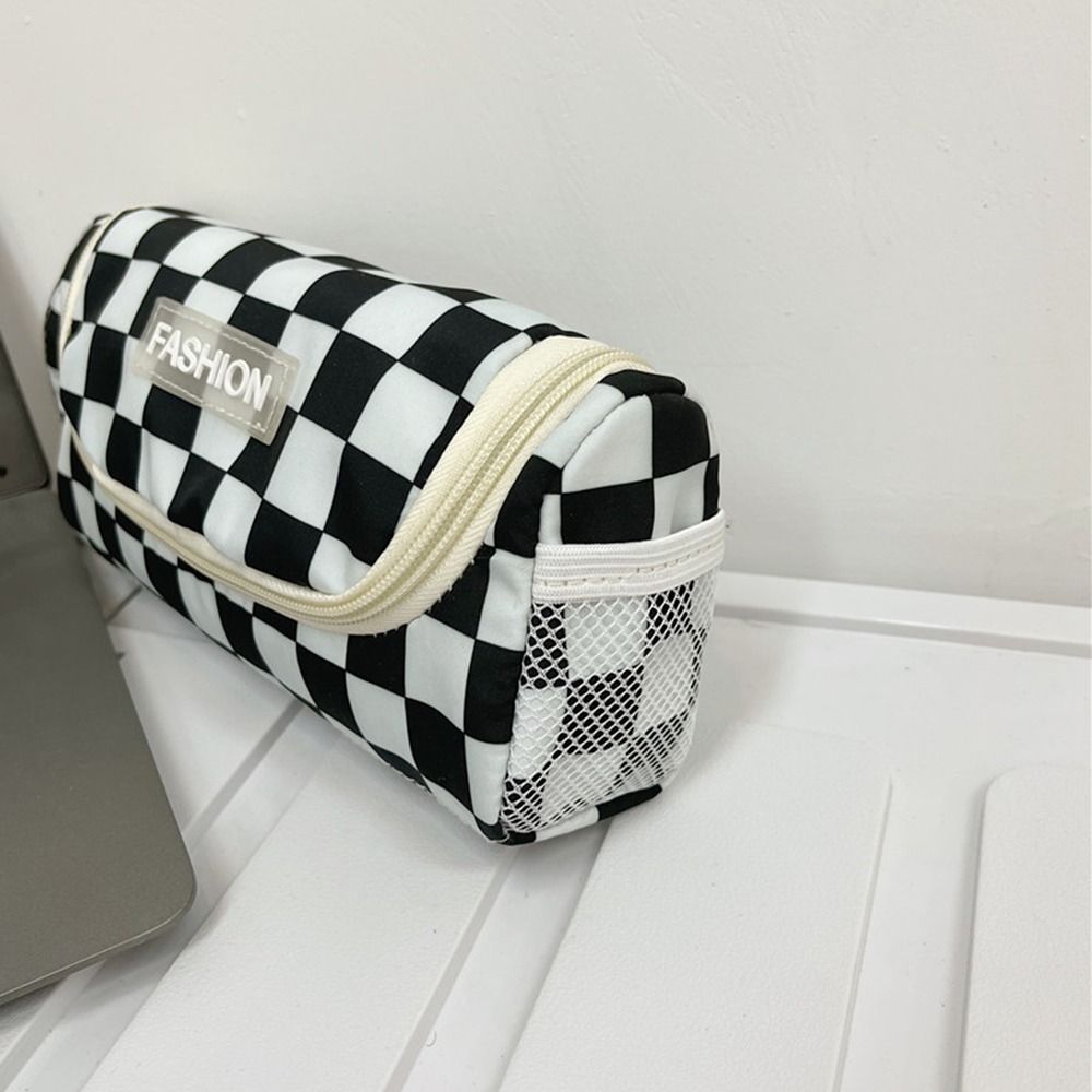 Simple Pencil Case Washable Storage Bag Stationery Bag Canvas Estuche  Student