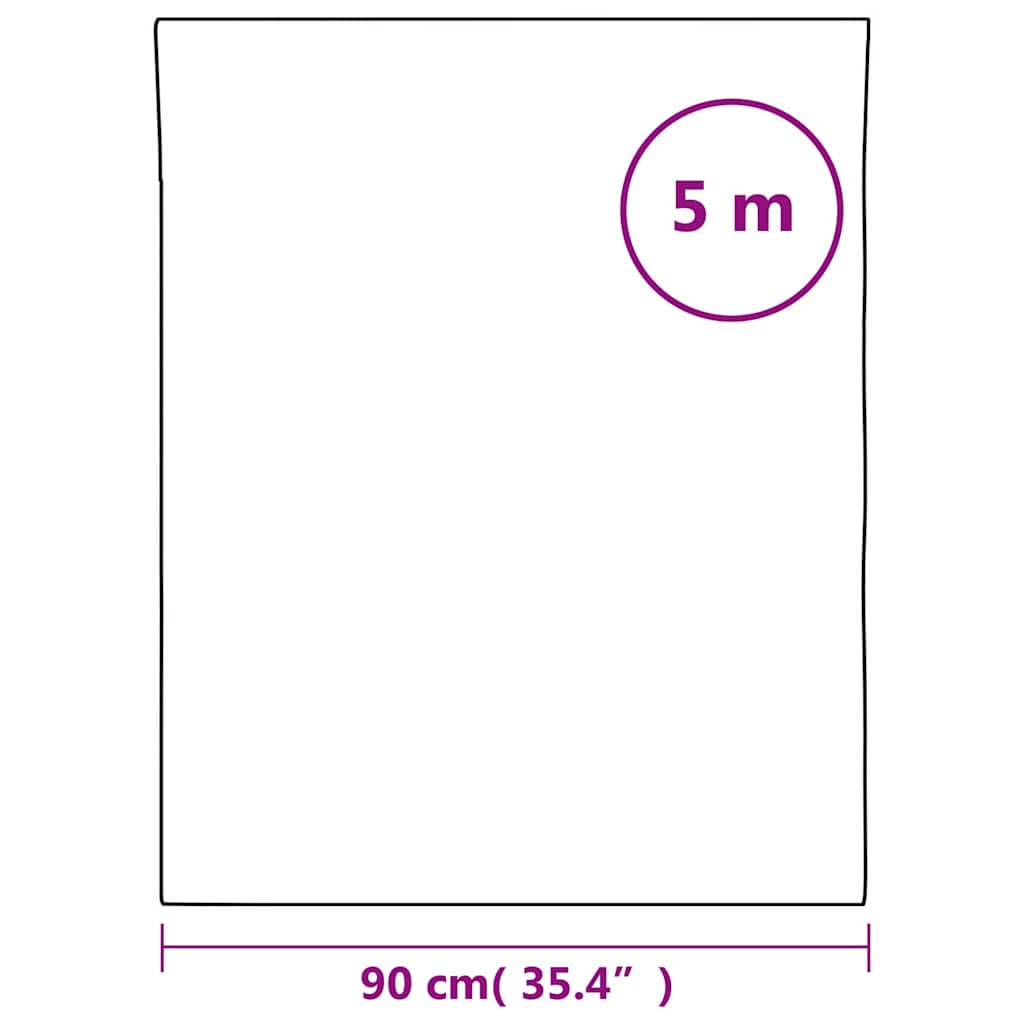 Vidaxl Folia Okienna, Matowa, Wzór W Kwiaty, 90X500 Cm, Pvc