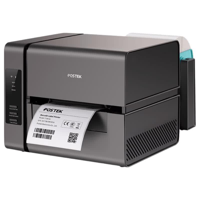 POSTEK E200i Desktop Barcode Label Printer CN plug (adapter included)