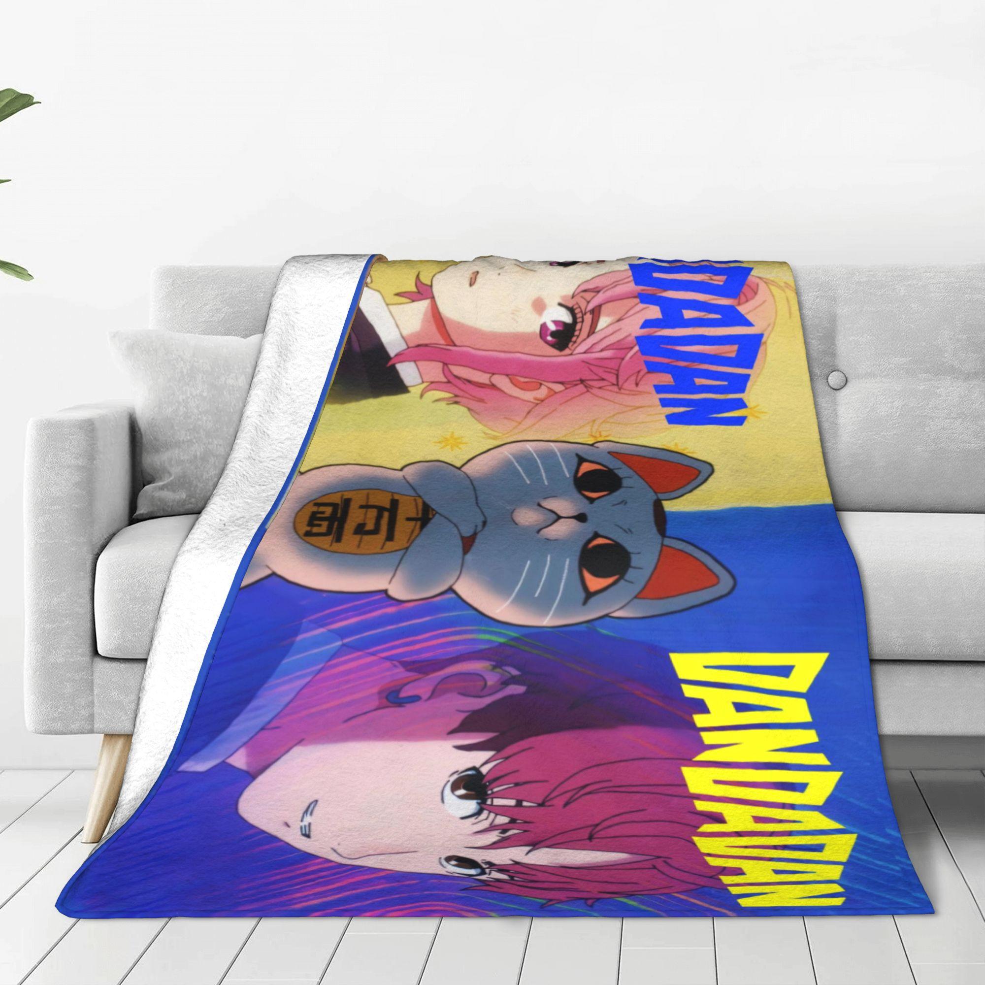 

Dandadan Hot Manga (15) Super Soft Blanket Girls Boys Plush Throw Blanket Comfortable Bedroom Flannel Bedspread Sofa Bed Cover 80x120cm