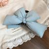 Three-Dimensional Bow Princess Head Women Hairpin Advanced Sense Back Head Hair Disc Grab Clip Shark Clip Hair