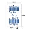 Herbal Tattoo Stickers, Juice Tattoo Stickers, Semi-Permanent English Letter Tattoo Stickers Tattoo
