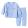 Baby Cotton Sleeveless Romper Set With Animal Pattern For Newborns