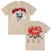 2026 Rapper C.R.O Album World Tour Print T Shirts Men Women Fashion Vintage T-shirts Oversized Cotton Short Sleeve T-shirt Streetwear