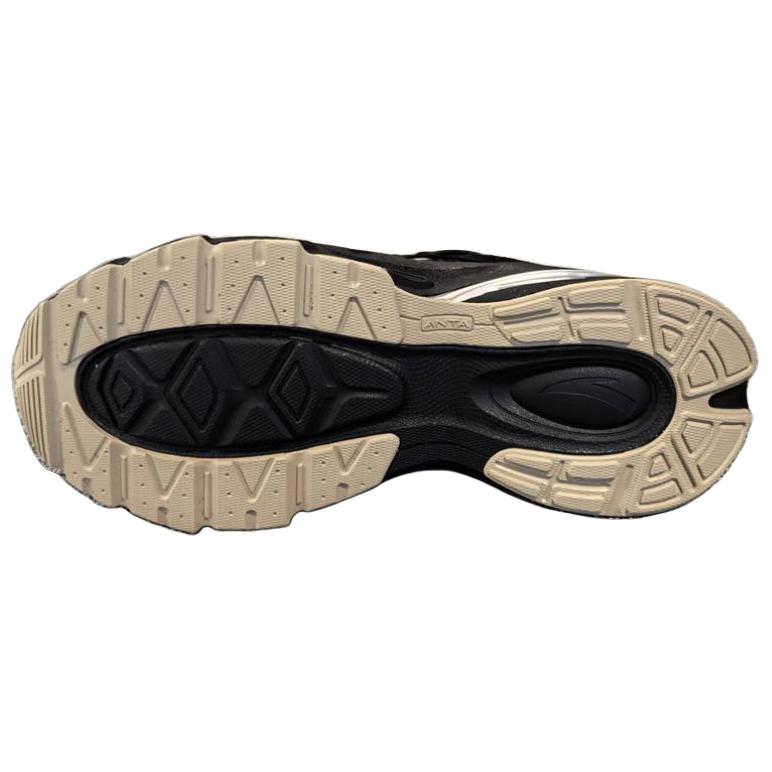 Anta Millennium Comfortable Non-Slip Low-Top Casual Shoes Men Sneakers Black Silver 112428890-6