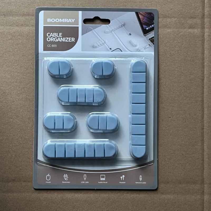 Butuc de viteze anti-alunecare Suport cablu autoadeziv Card de cablu Înfășurator de cablu Suport cablu Clip Manager cabluri desktop