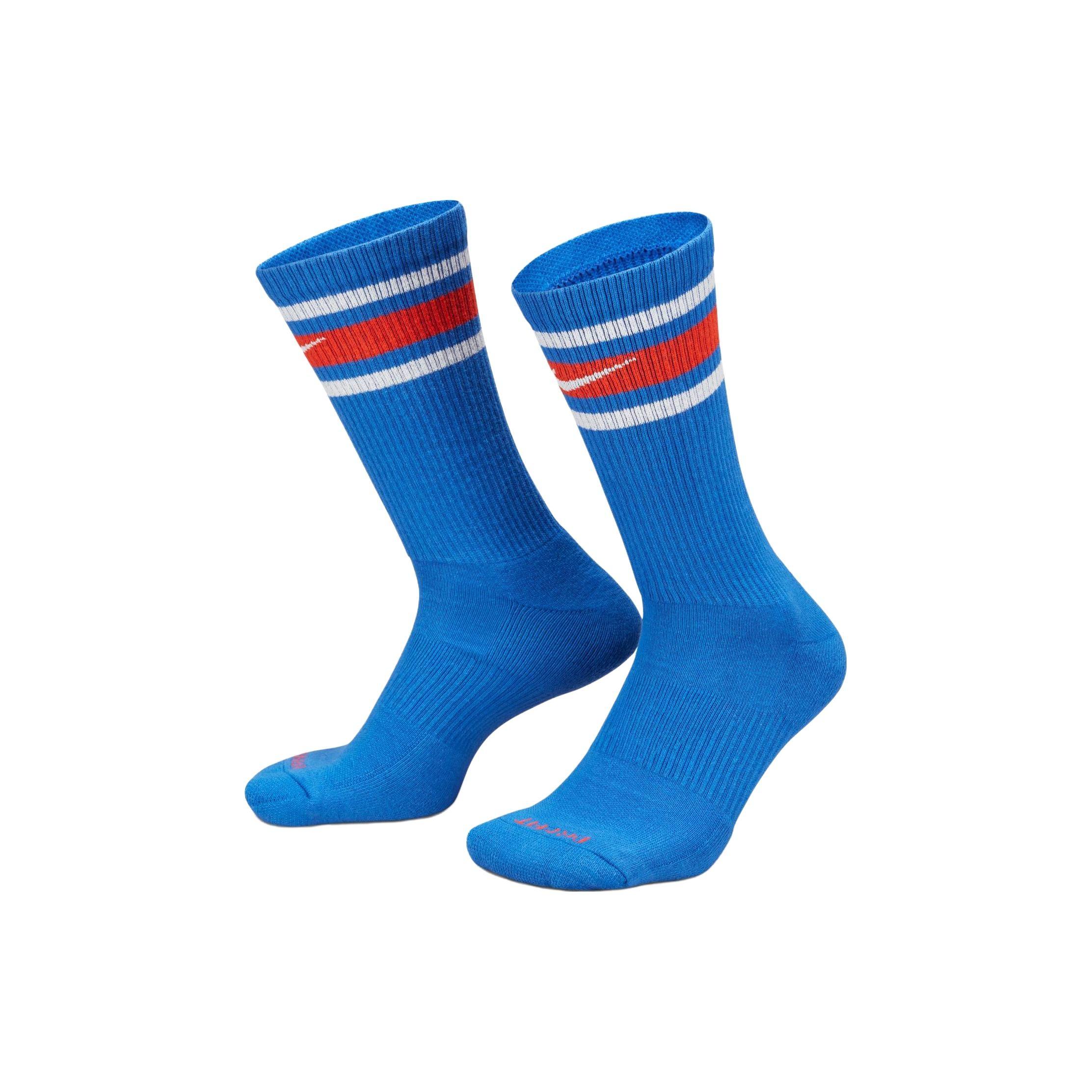 Nike Everyday Plus Cushion 3 Pack Crew Socks Blue beige Men s DX7665-904 S