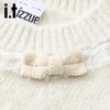 Izzue Sweet Lace Bow Pullover Sweater