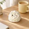 1/2Pcs Stress Relieving Cream Roll Toy, Slow Rebound Smiling Face Cream Squeeze Toy, Soft Stretchy Fidget Cake Sensory Toy for Kids Adults