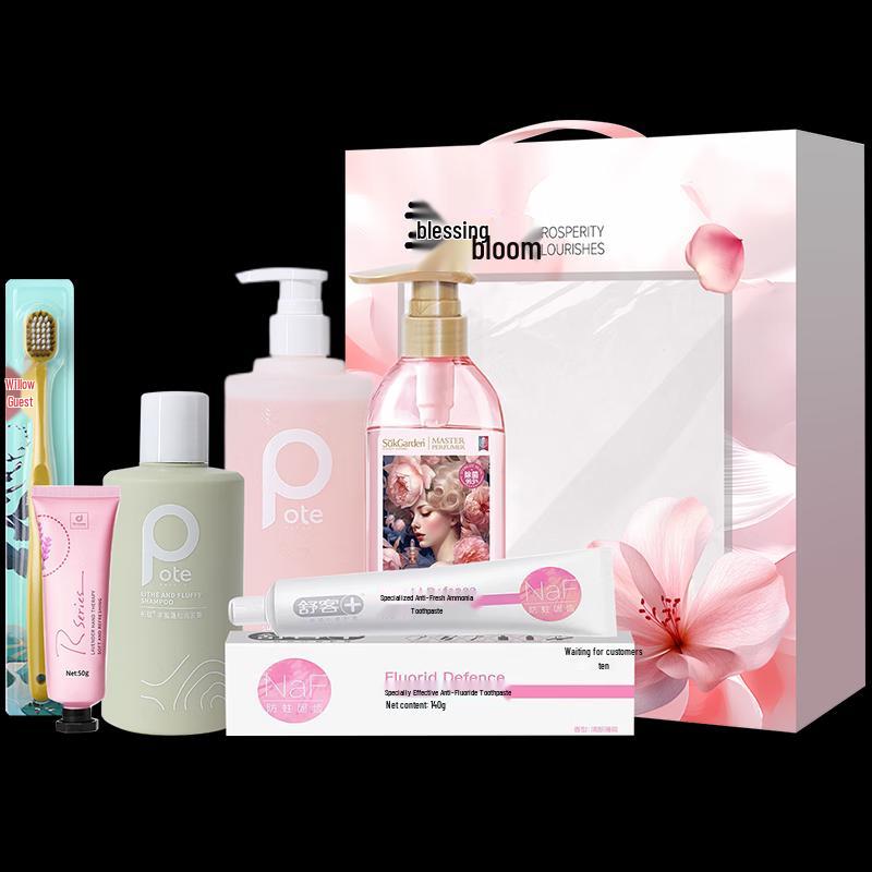 Boti Happy Bloom 6-Piece Hair & Body Care Set