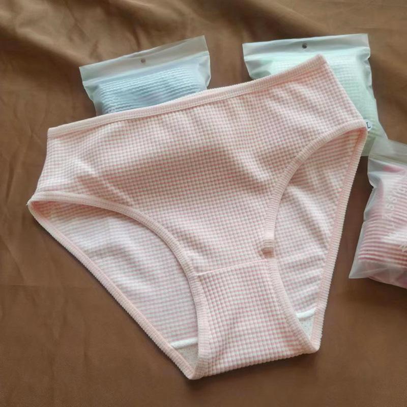 3 PCS Soft High Quality Comfort Elastic Ladies Panties Large Size Plus Plus Mom Panties Female Thickened Thick Leg High Waist Panties Female