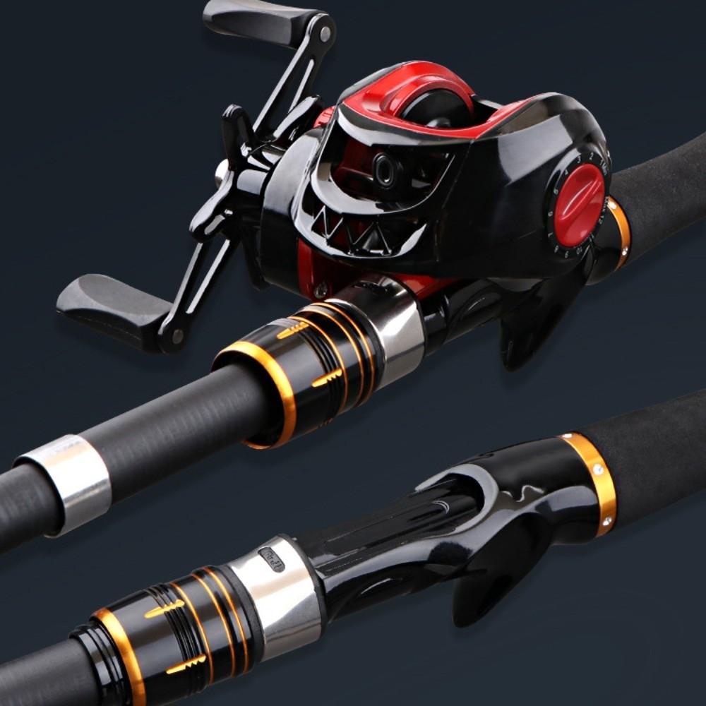 Portable Telescopic Fishing Rod 34cm Storage Ultra Short Mini Fishing Pole 1.6m-2.1m Length Thin Fishing Hand Pole Stream Lake