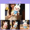 Rabbit Plush Lovely Stuffed Toy Ultra Soft Cuddle Companion For Kids In Colors Cute