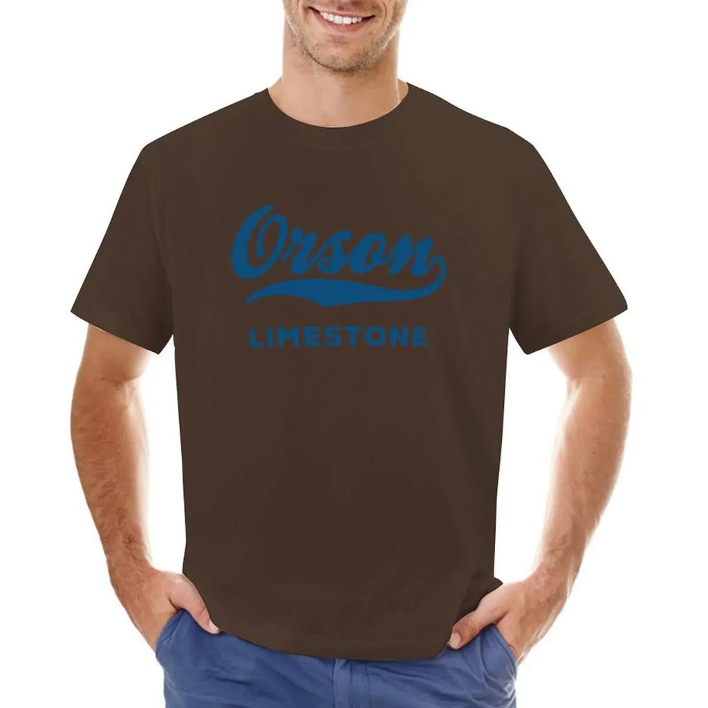 Orson Limestone T-shirt tees vintage heavyweight t shirts for