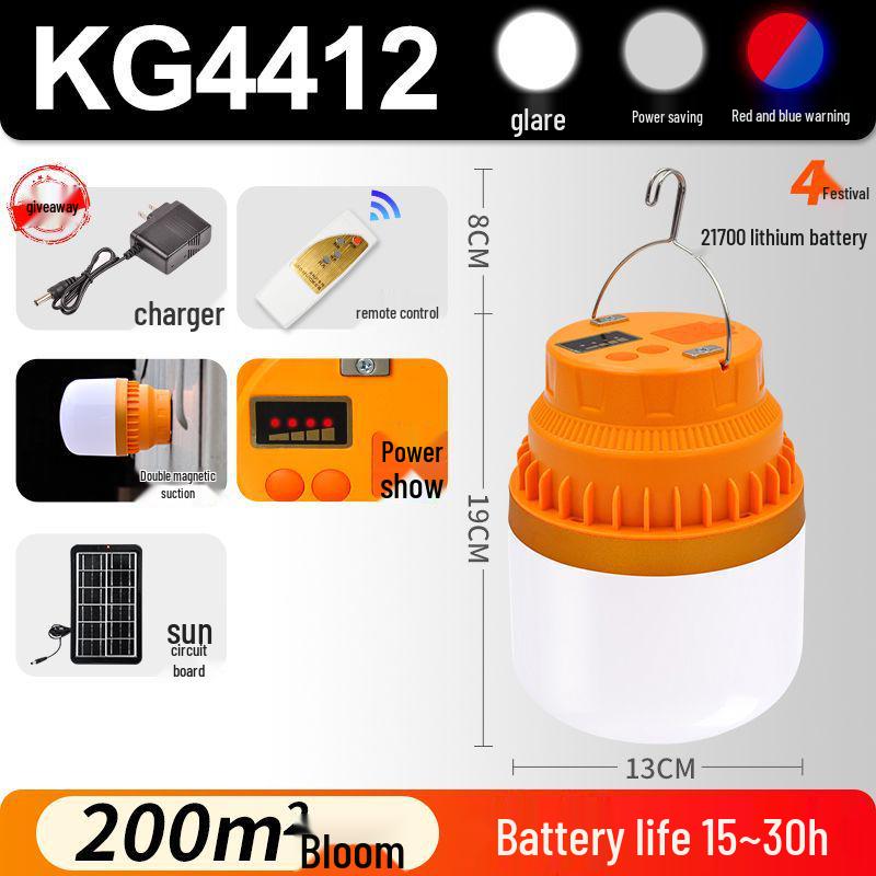 A1R Ultra-Long Battery LED Camping Lantern, Rechargeable Outdoor Light for Super Bright Campsite and Emergency Use