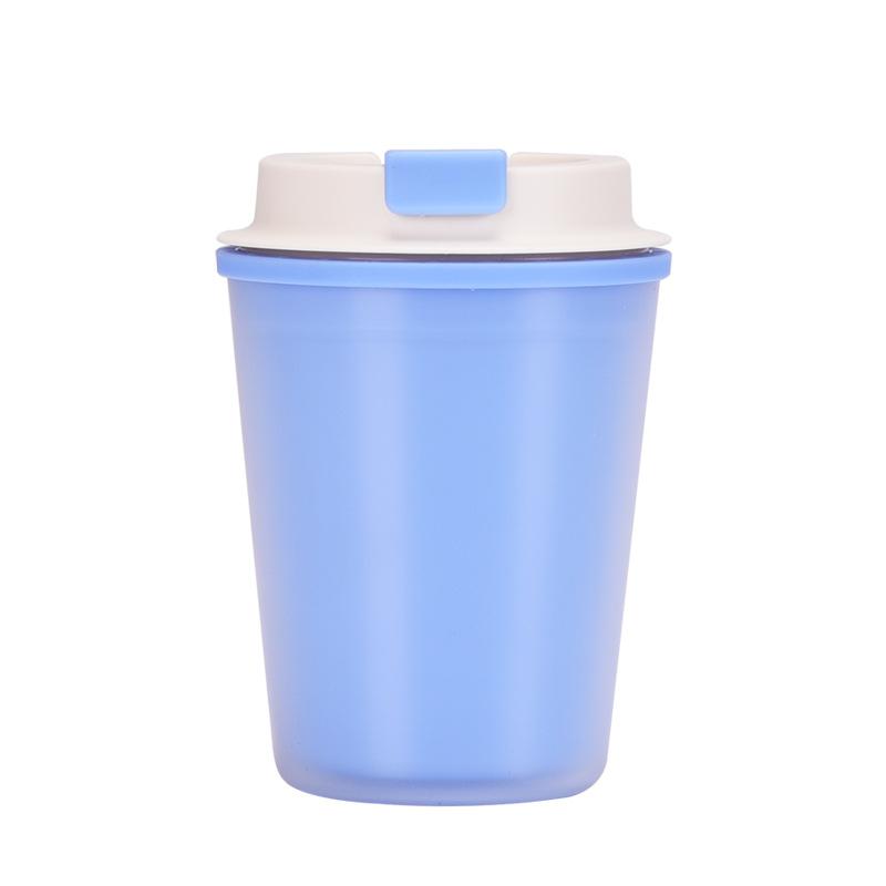 Double-Layer Water Cup Portable Mini Wheat Straw Coffee Cup Portable Fashionable And Simple Car Wheat Fragrance Cup