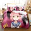 Magical Girl Raising Project Bedding Sets Exquisite Bed Supplies Set Duvet Cover Bed Comforter Set Luxury Birthday Gift