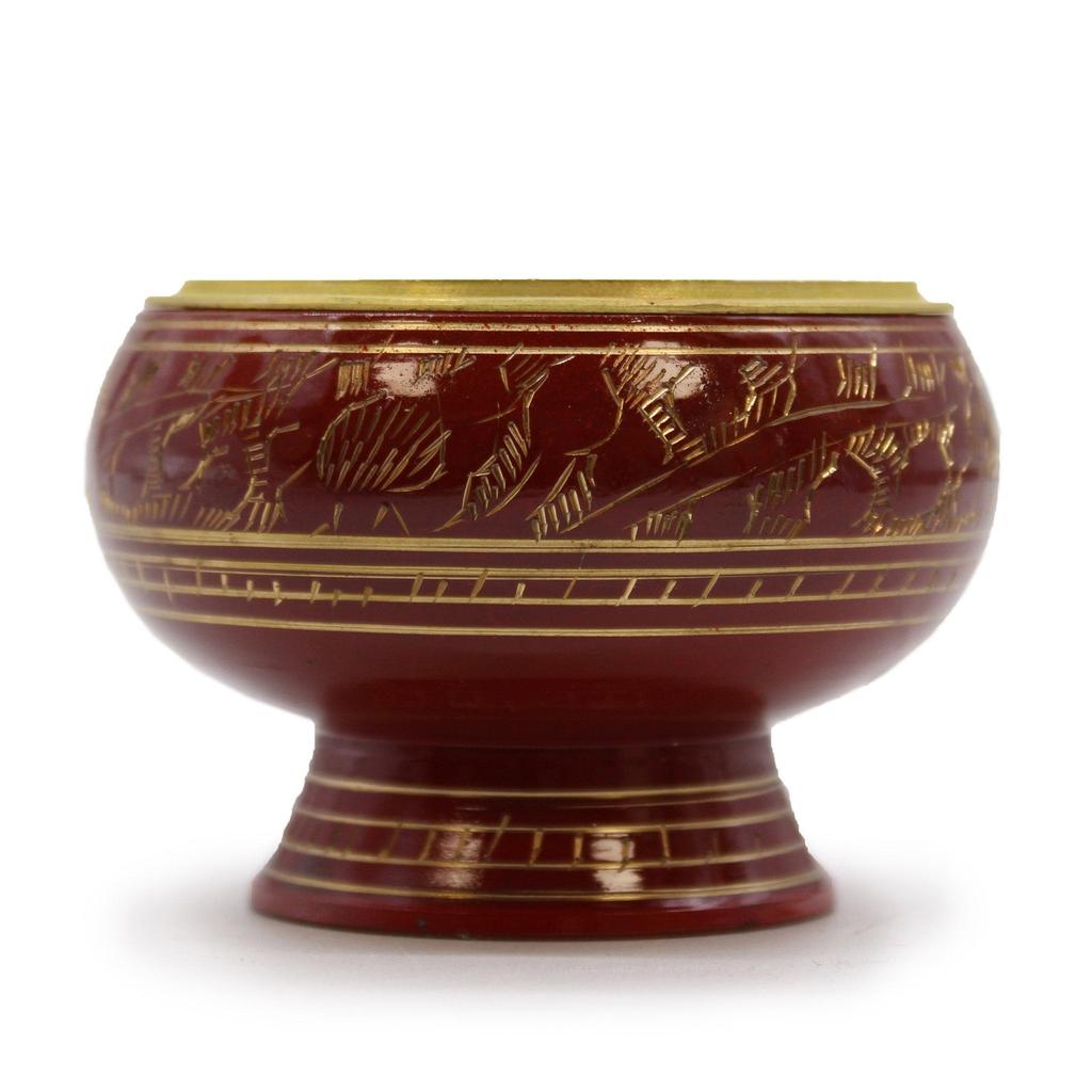 Charcoal Resin Incense Burner Jar Root Chakra