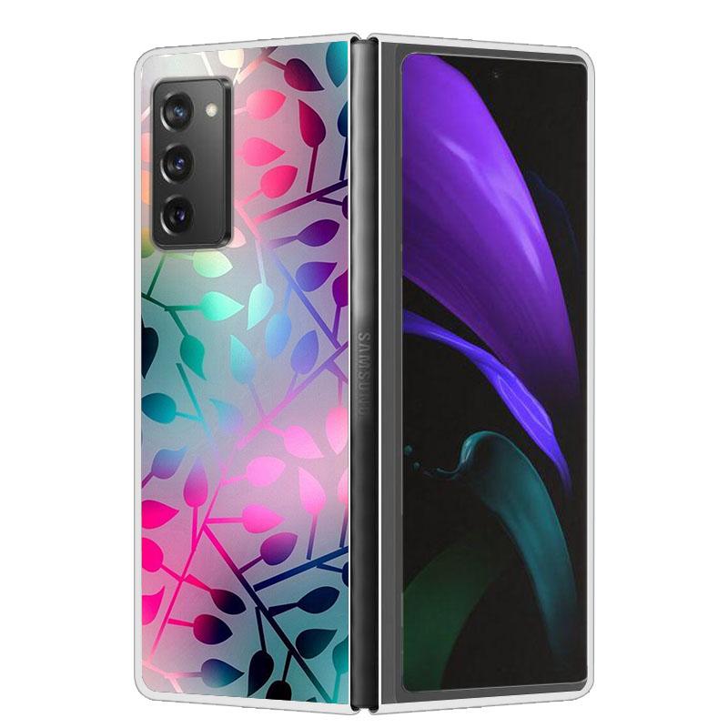 Cool Case For Samsung Z Fold 6 5 4 3 Case Hard Clear Plastic Cover For Samsung Galaxy Z Fold 2 5 6 Phone Case Funda ZFold2 Coque