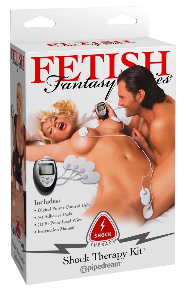 Fetish Fantasy Series - Electrostimulation Set with 4 Electrodes