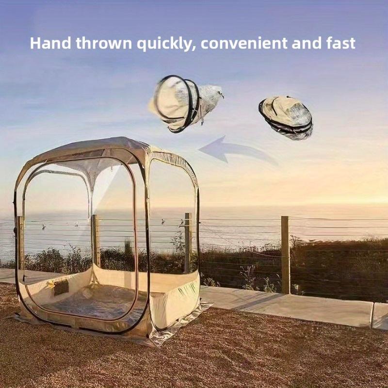 Outdoor Camping PVC Clear Tent 360 Panoramic View Cross Border Large Space Lightweight Quick Setup