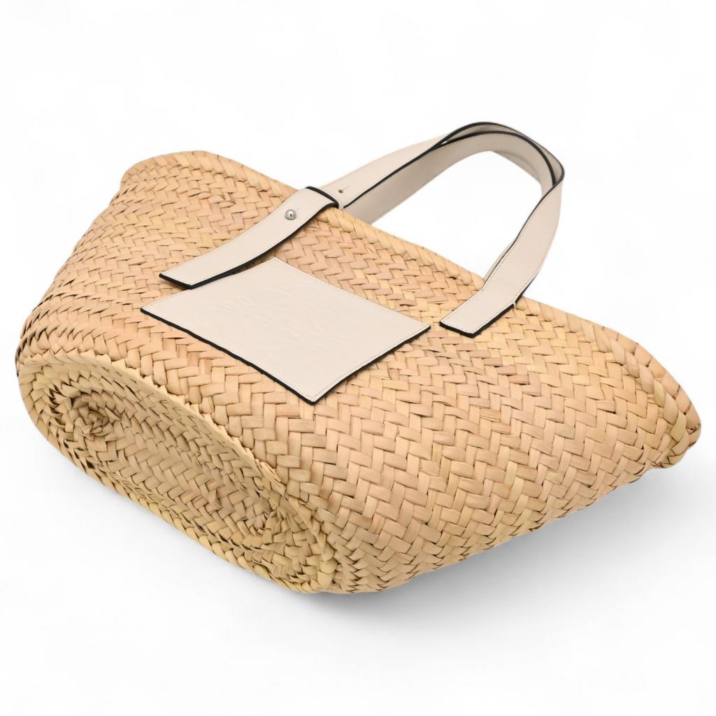 Auth Loewe Basket Bag Medium Lo8839bd