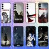 RER Ganme R-Resident Evil R-Requiem-m Coque de Téléphone Pour Samsung Galaxy A73,A72,A71,A70,A52,A51 Autres Housse Noire Souple