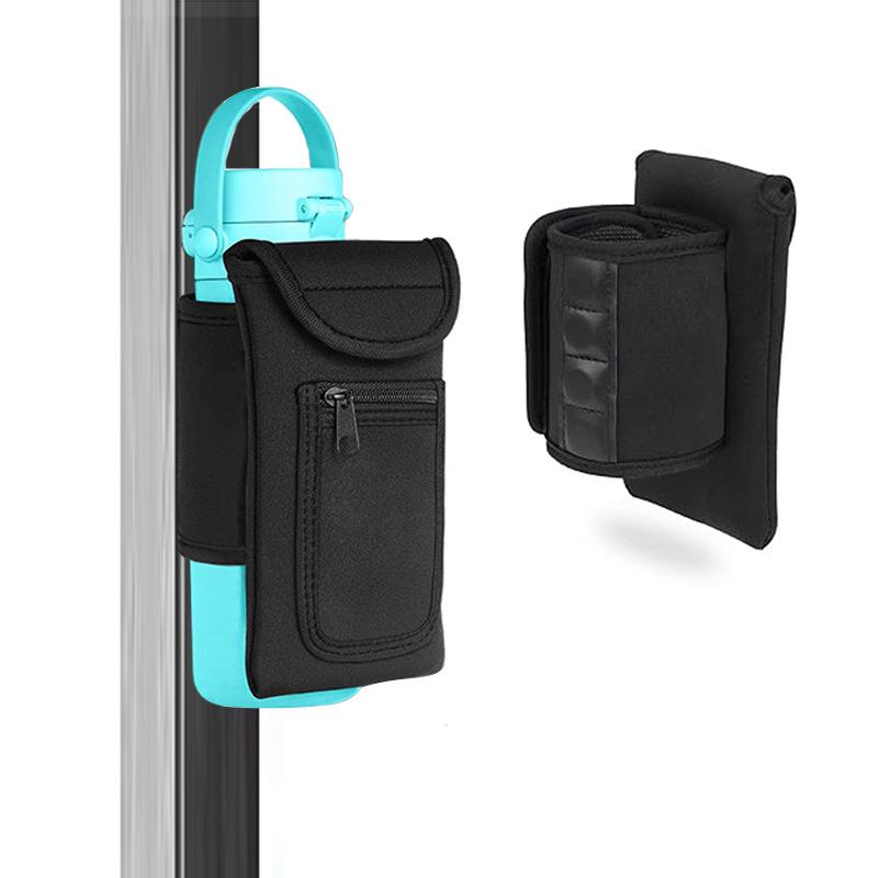 Magnetische Neopren-Fitness-Becherhülle für 40oz Sportwasserflasche