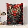1pc Dragon Head Blanket - Perfect Gift for Birthdays, Christmas & Halloween- Soft, Warm & Versatile yy250909156