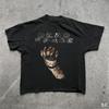 Dead Space Vintage Washed Graphic T Shirt Print Horror Scifi Game Retro Cotton Short Sleeve Unisex Wounisex Gamer Streetwear Tee