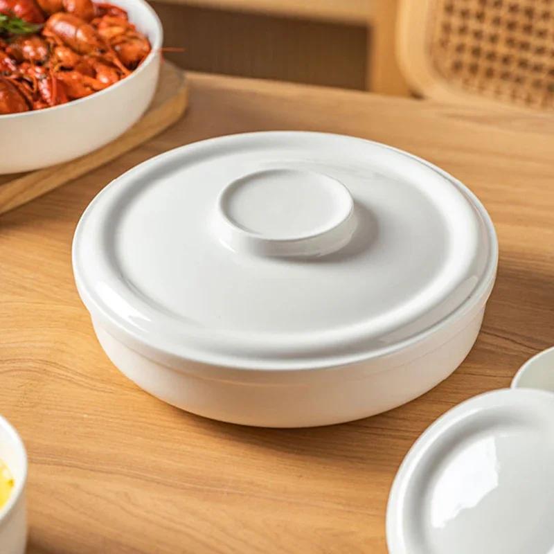 Creative Solid Color Ceramic Egg Bowls Light Luxury Restaurant Dessert Bowl Home Delicious Dishes Soup Bowl Unique Tableware
