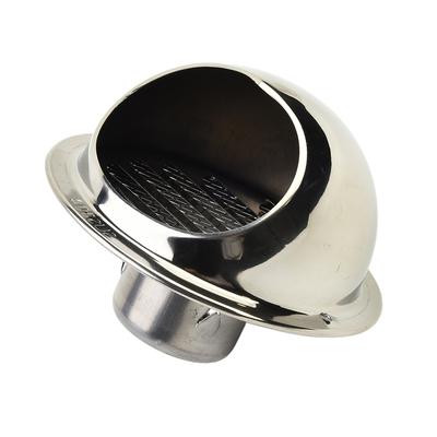 Nerezová ventilační mřížka výfuková mřížka větrací otvor výstup větracího otvoru topení chlazení vodotěsná krytka větracího otvoru 50 mm