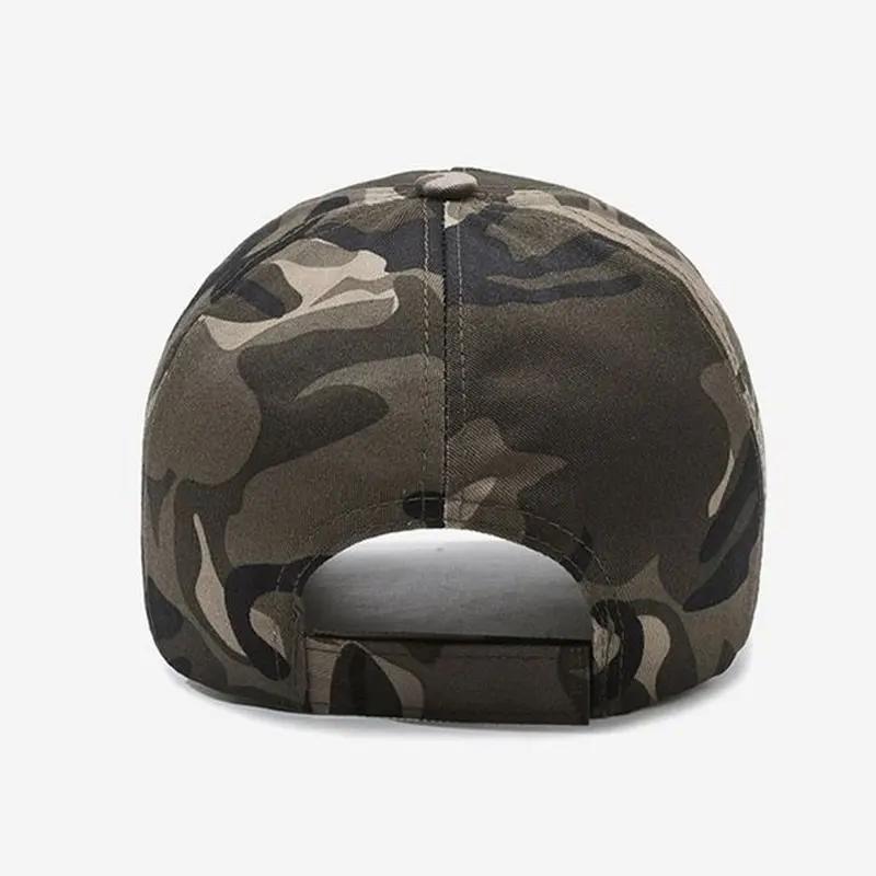Spring Summer Sun Protection Camouflage Baseball Cap Unisex Fashion Outdoor Running Hiking Sports Casual Sunscreen Hat