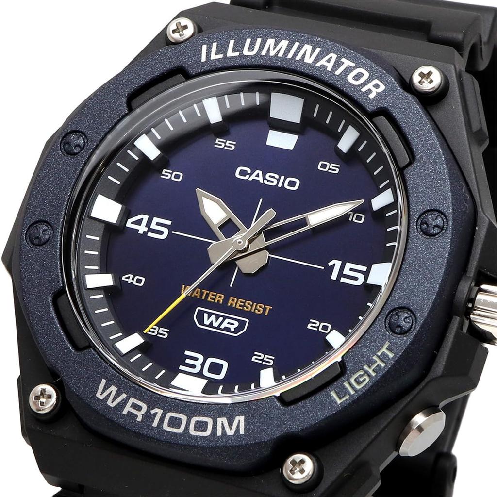 CASIO Standard LED Light Analog Quartz Watch Navy Blue Overseas Model [Casio] MW-620H-2AV Men's