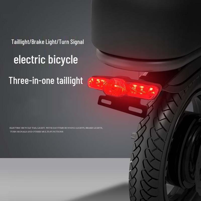 Feu arrière LED Multifonction pour Vélo