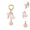Beach Keychain Bag Pendant Creative Ornament Funny Unique Women Girls Car Keyring Key Chain for