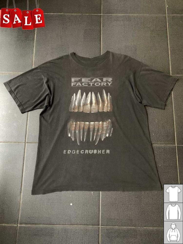 New  Fear Factory Edgecrusher  Gift For Fans Unisex S5XL TShirt LL642 Unisex T-Shirt XXXXL