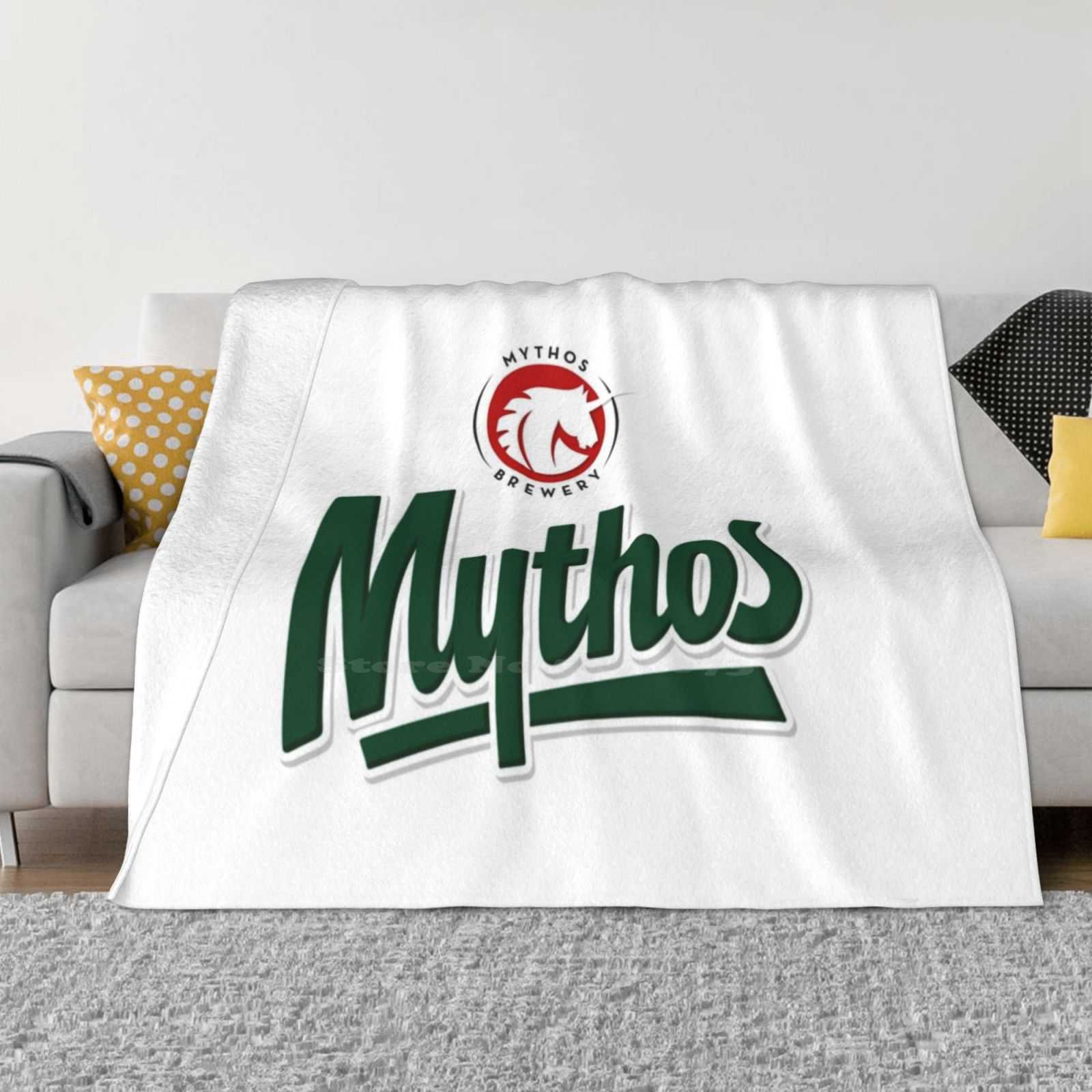 

Mythos-Beer Low Price New Print Novelty Fashion Soft Warm Blanket Logo 30x40in